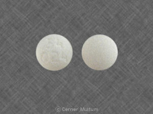 54 024 Pill White Round 6mm - Pill Identifier